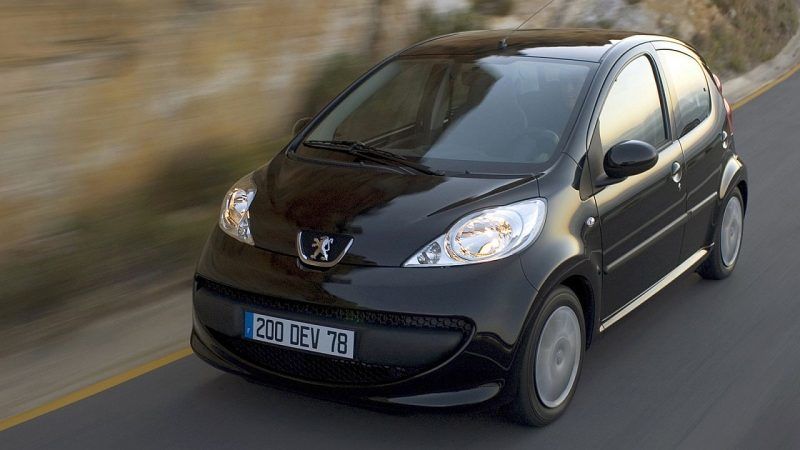 Peugeot 107 (2005-2007) – Sicherungskasten