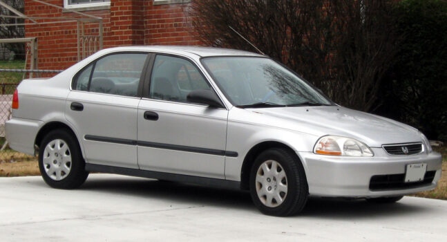 Honda Civic (1996-2000) – Sicherungskasten
