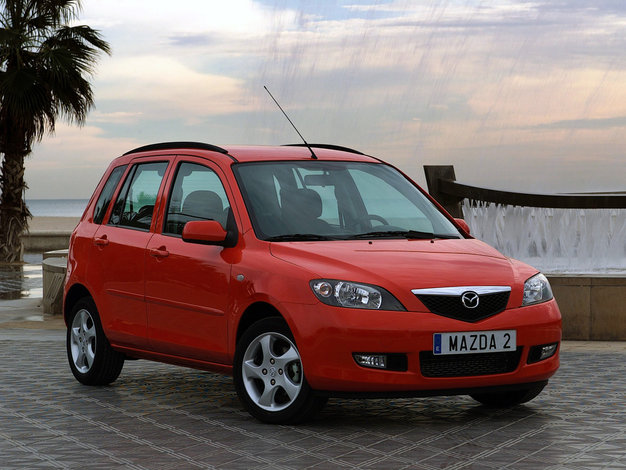 Mazda 2 DY (2003-2007) – Sicherungskasten