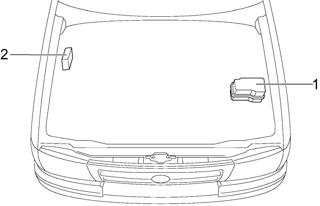 Toyota Tacoma (2001-2004) - Sicherungskasten