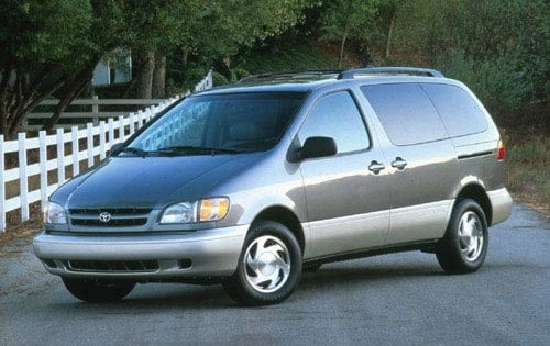 Toyota Sienna XL10 (1998-2000) – Sicherungskasten