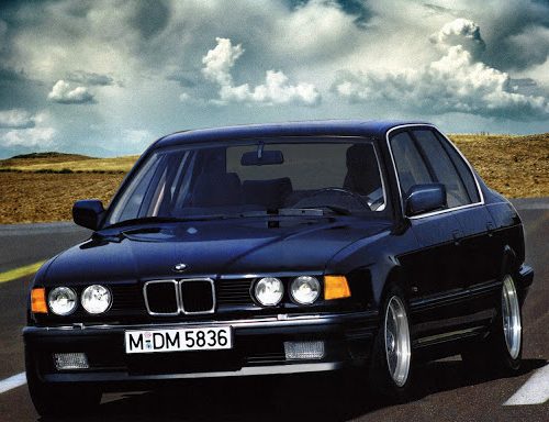 BMW 735i (1986) – Sicherungskasten